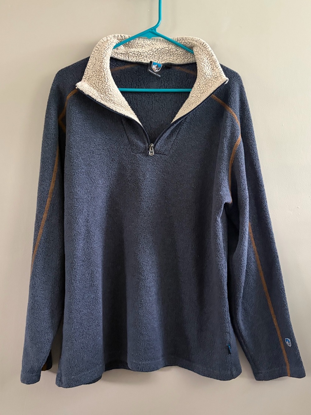 Kuhl Europa 1/4 zip fleece pullover Men's Large Soft Cozy